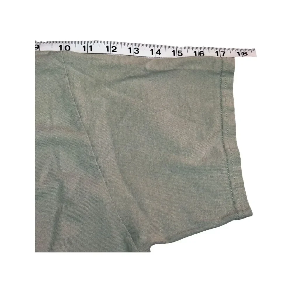 Port & Company T-Shirt Men's Medium Olive Green Cotton May be Forest be with You - Picture 7 of 7